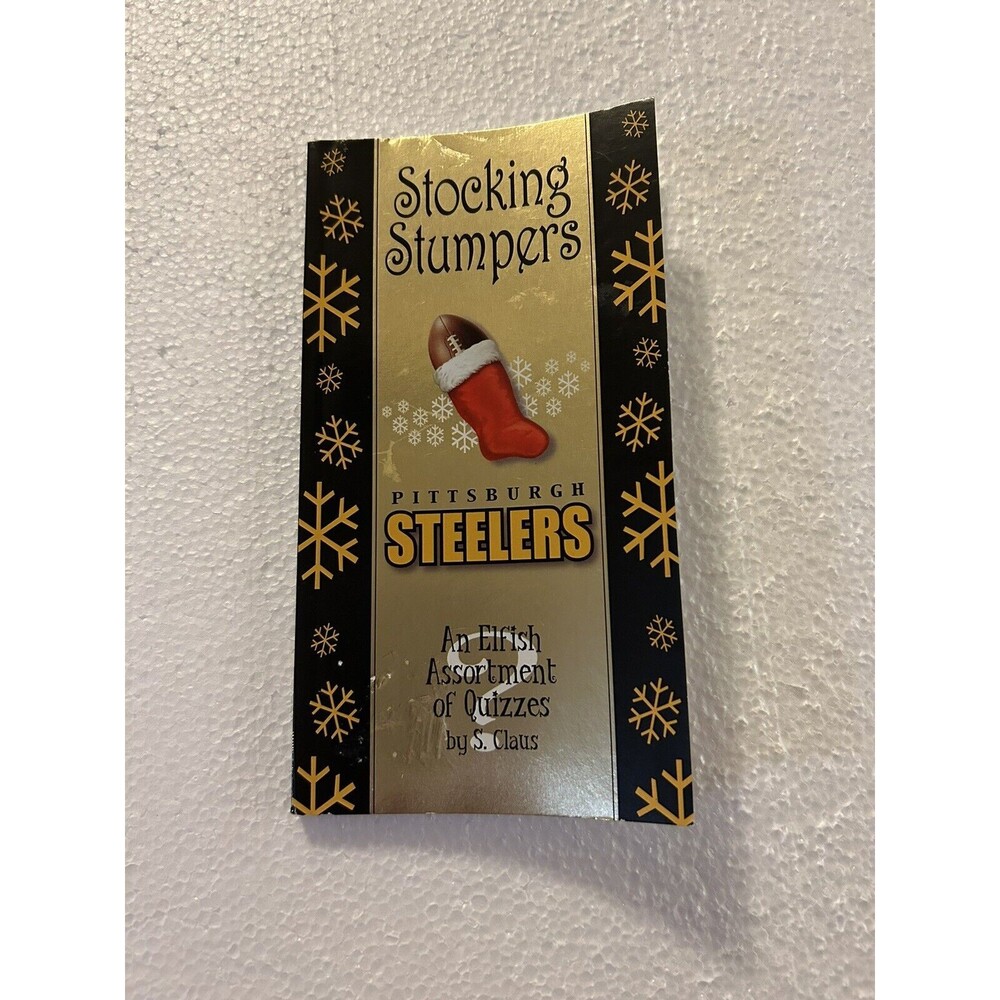 Pittsburg Steelers Trivia Stocking Stuffer Christmas